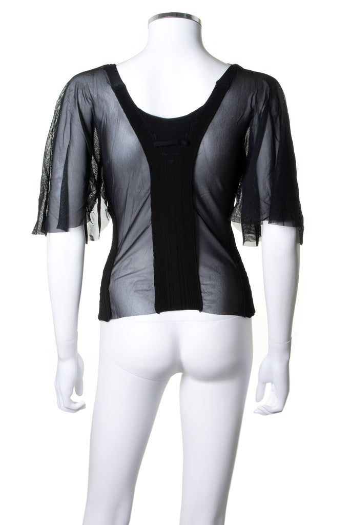 Jean Paul Gaultier Sheer Top - irvrsbl