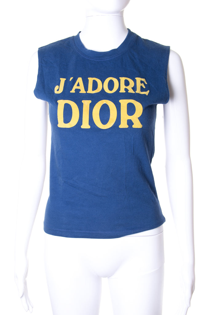 Christian Dior J'Adore Dior Tank top - irvrsbl