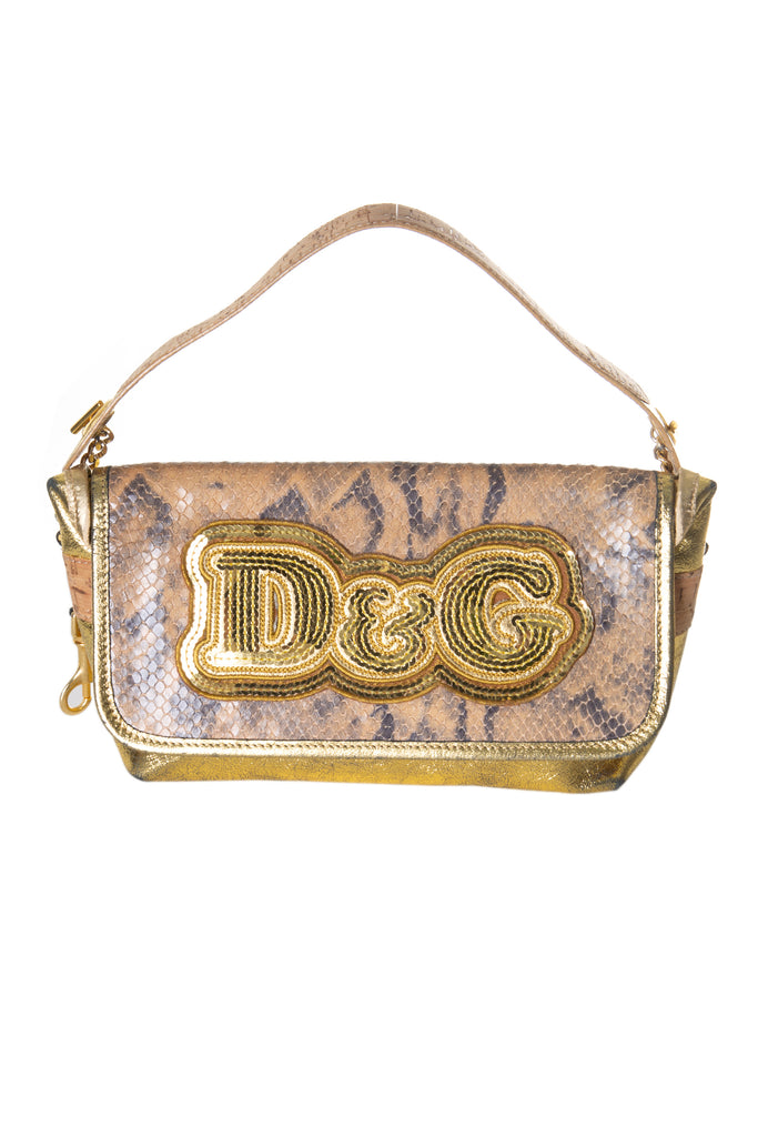 Dolce and Gabbana Sequin Shoulder Bag - irvrsbl