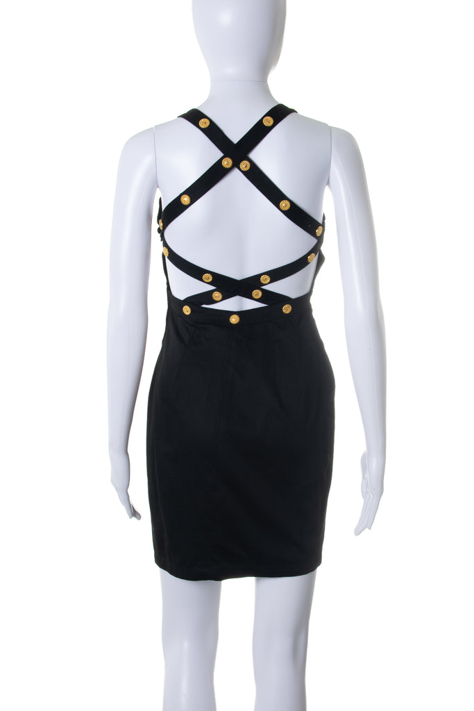 VersaceBlack Dress- irvrsbl
