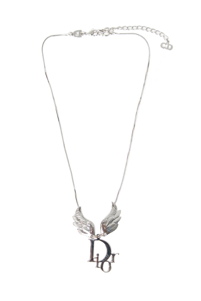 Christian Dior Angel Wing Necklace - irvrsbl