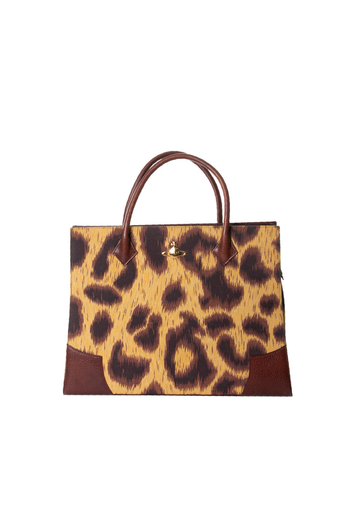 Vivienne Westwood Leopard Print Bag - irvrsbl
