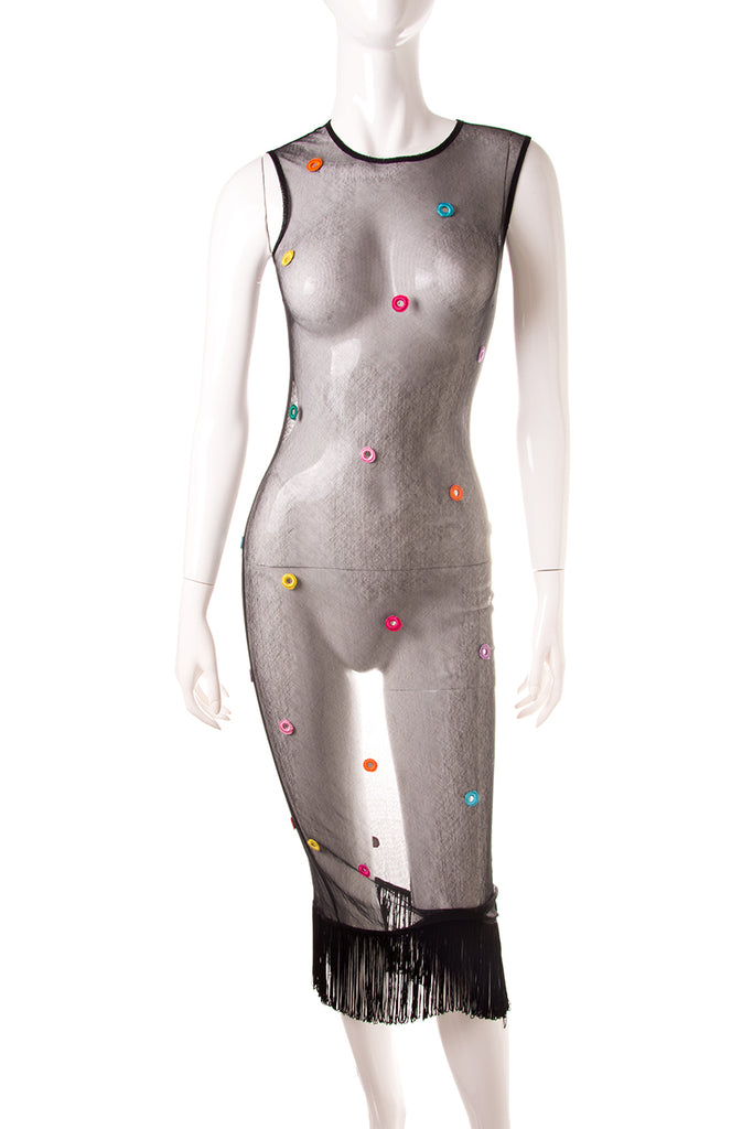 Dolce and Gabbana Sheer Fringed Dress - irvrsbl