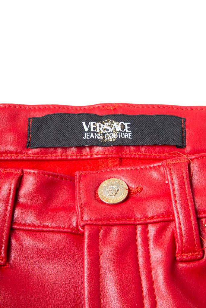 Versace Red Medusa Pants - irvrsbl