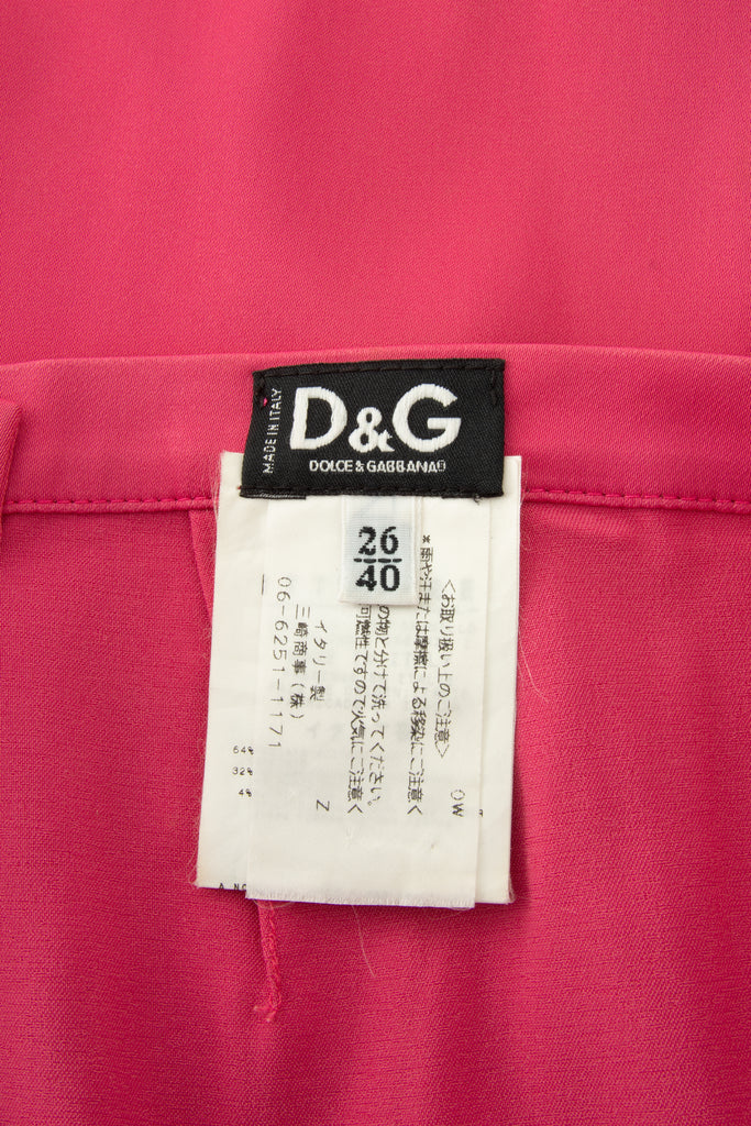 Dolce and Gabbana Pink Skirt - irvrsbl