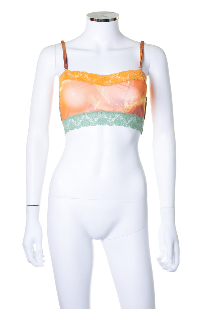 Jean Paul Gaultier Mesh Crop Top - irvrsbl