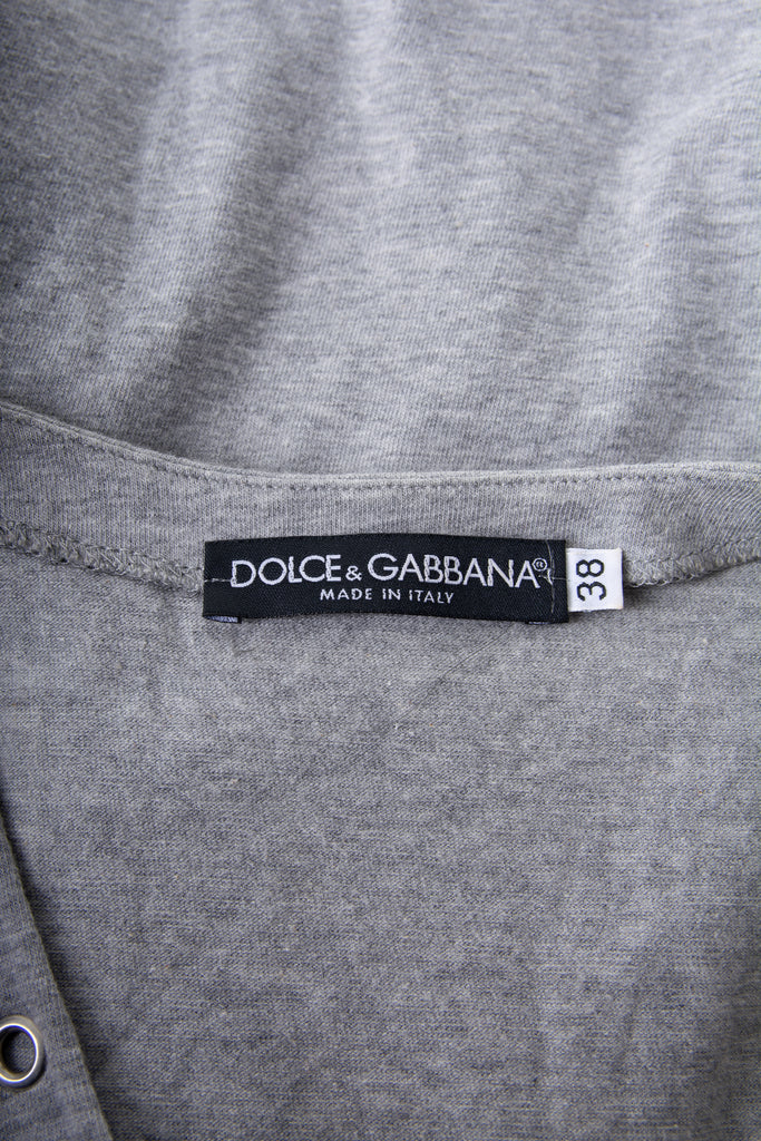 Dolce and Gabbana Laceup Top as worn by Kim Kardashian - irvrsbl