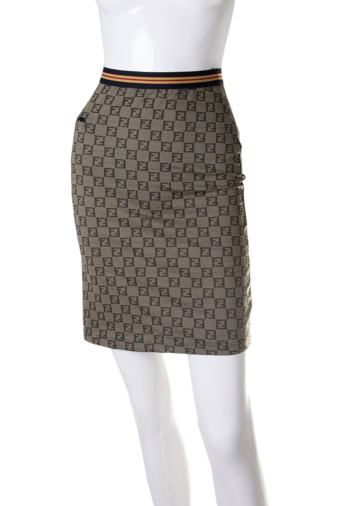 Fendi Zucca Printed Skirt - irvrsbl
