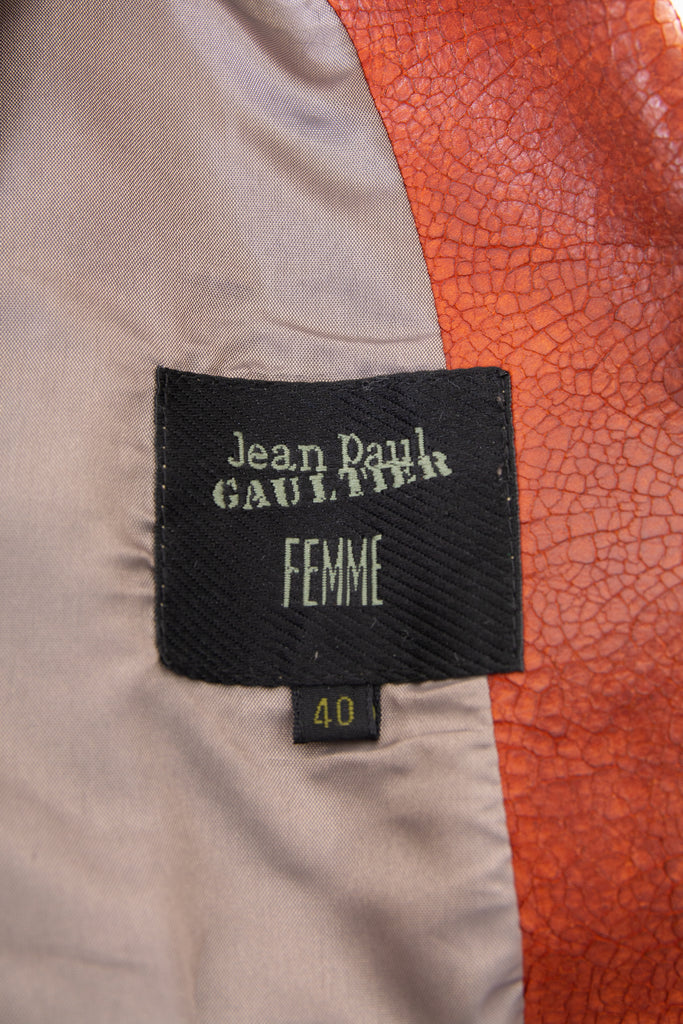 Jean Paul Gaultier Leather Blazer - irvrsbl