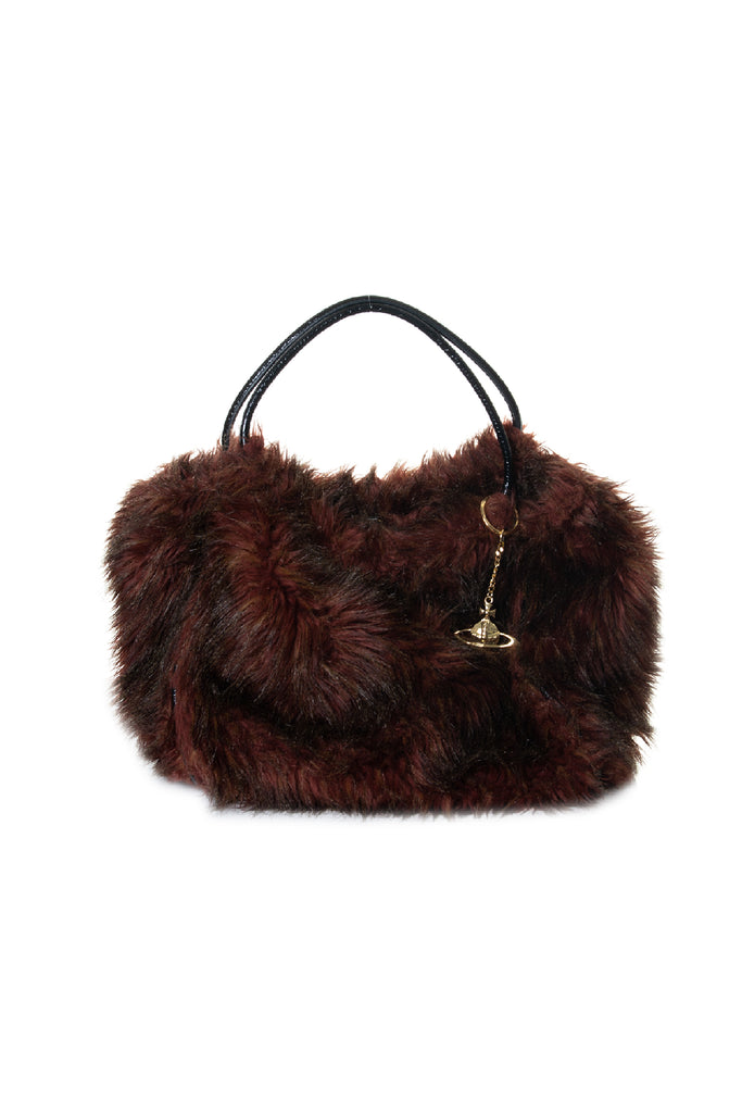 Vivienne Westwood Jumbo Faux Fur Bag - irvrsbl