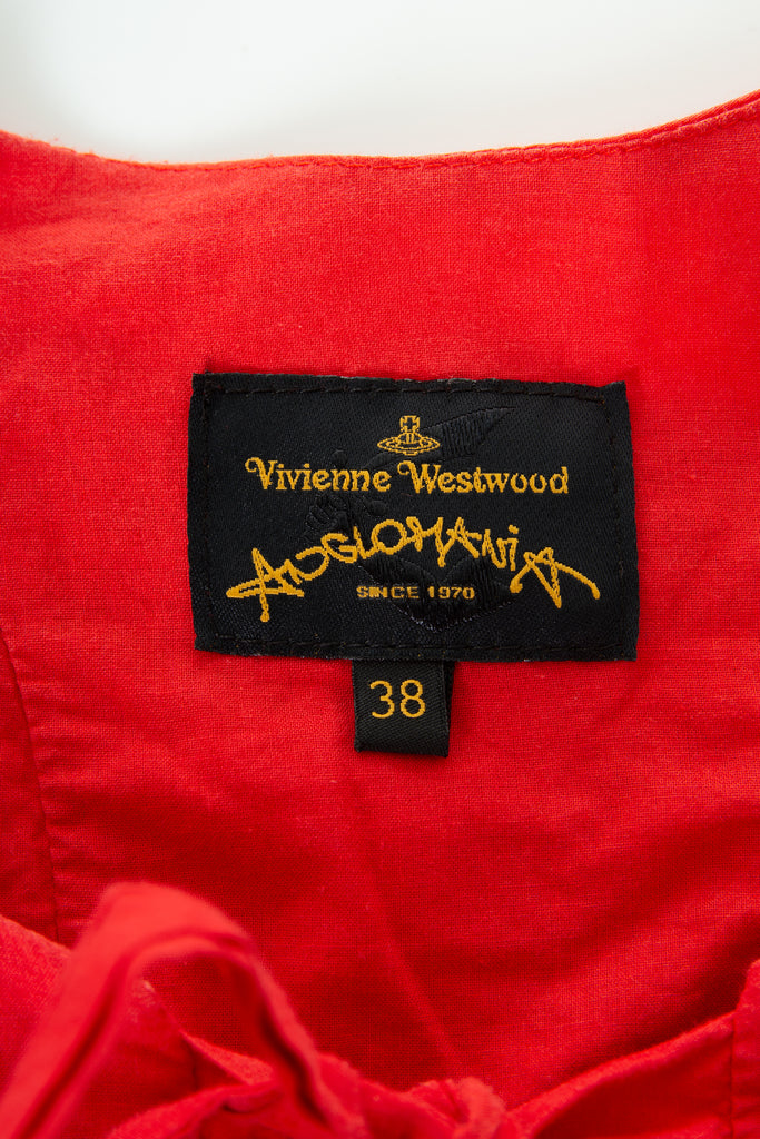 Vivienne WestwoodTie Front Top- irvrsbl