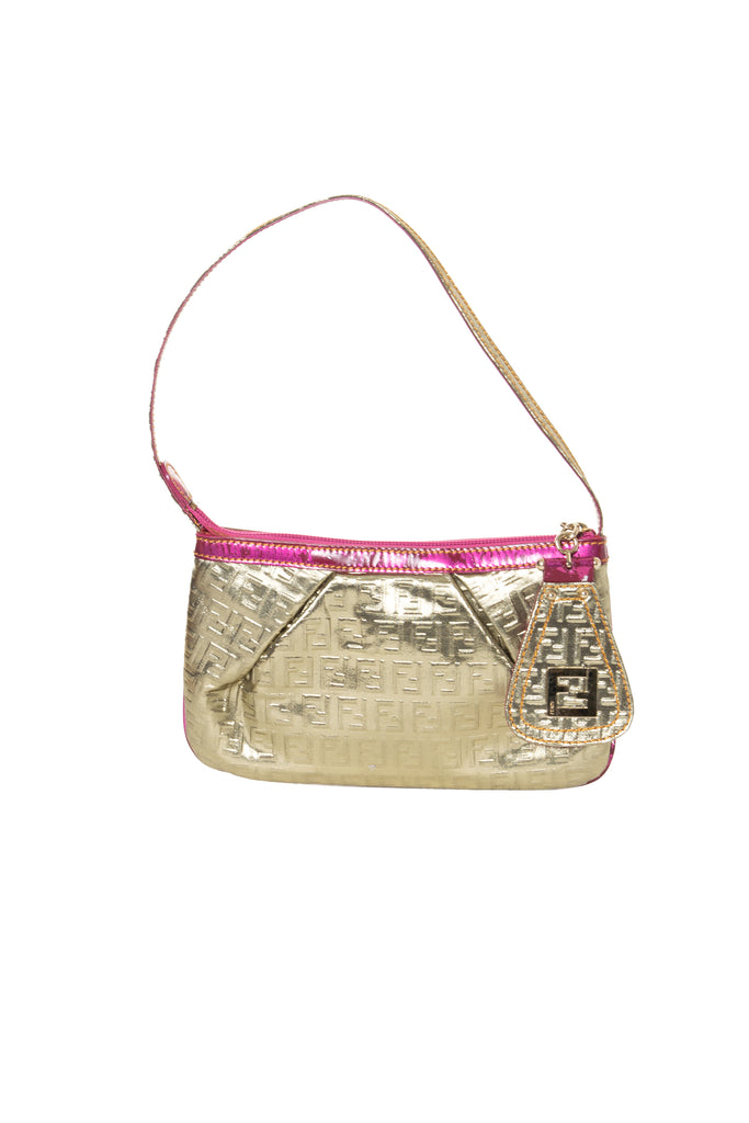 Fendi Gold Monogram Handbag - irvrsbl