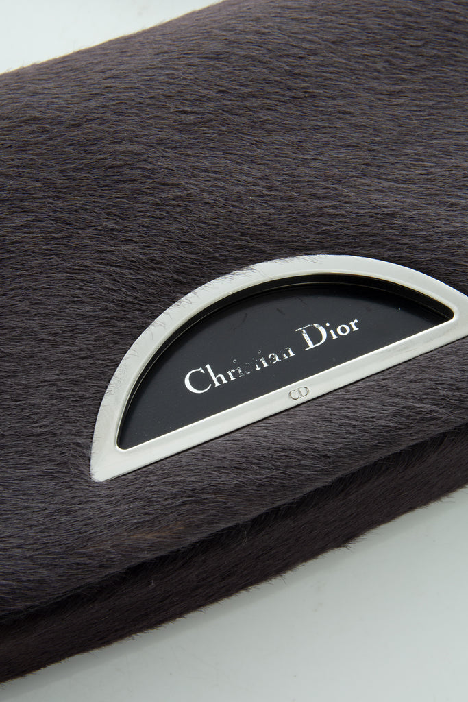 Christian Dior Grey Ponyhair Bag - irvrsbl