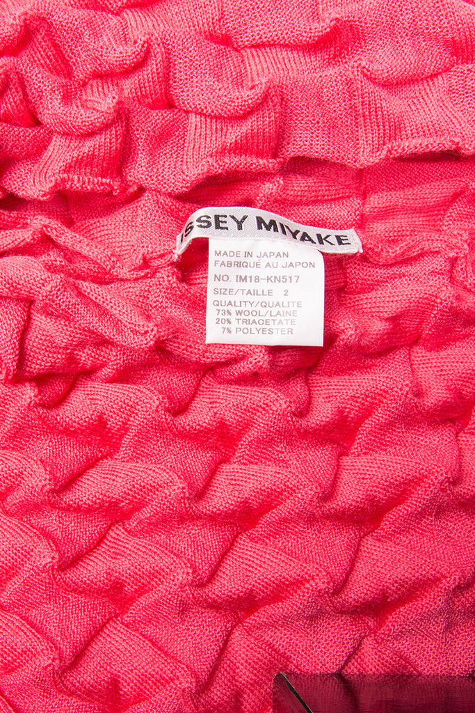Issey Miyake Pink Turtleneck Top - irvrsbl