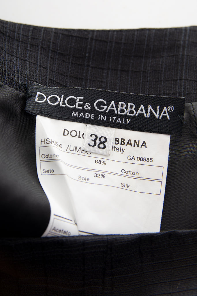 Dolce and Gabbana Belted Mini Skirt - irvrsbl