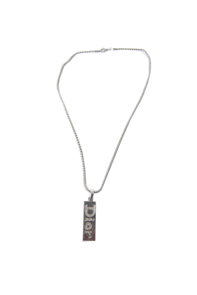 Christian Dior Swarovski Pendant Necklace - irvrsbl