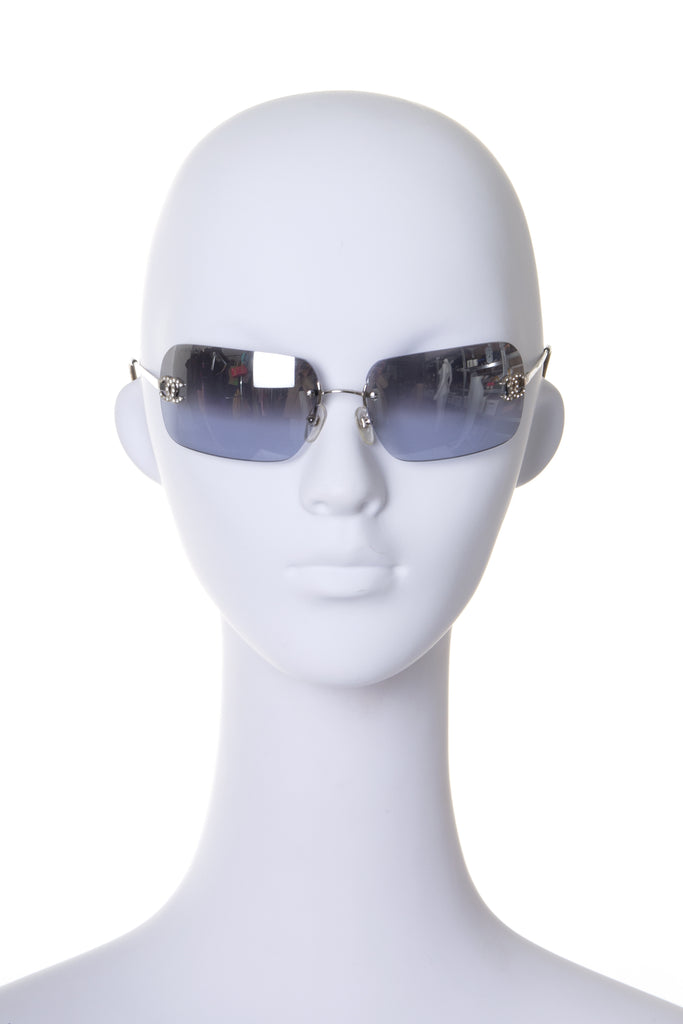 Chanel Swarovski Sunglasses - irvrsbl
