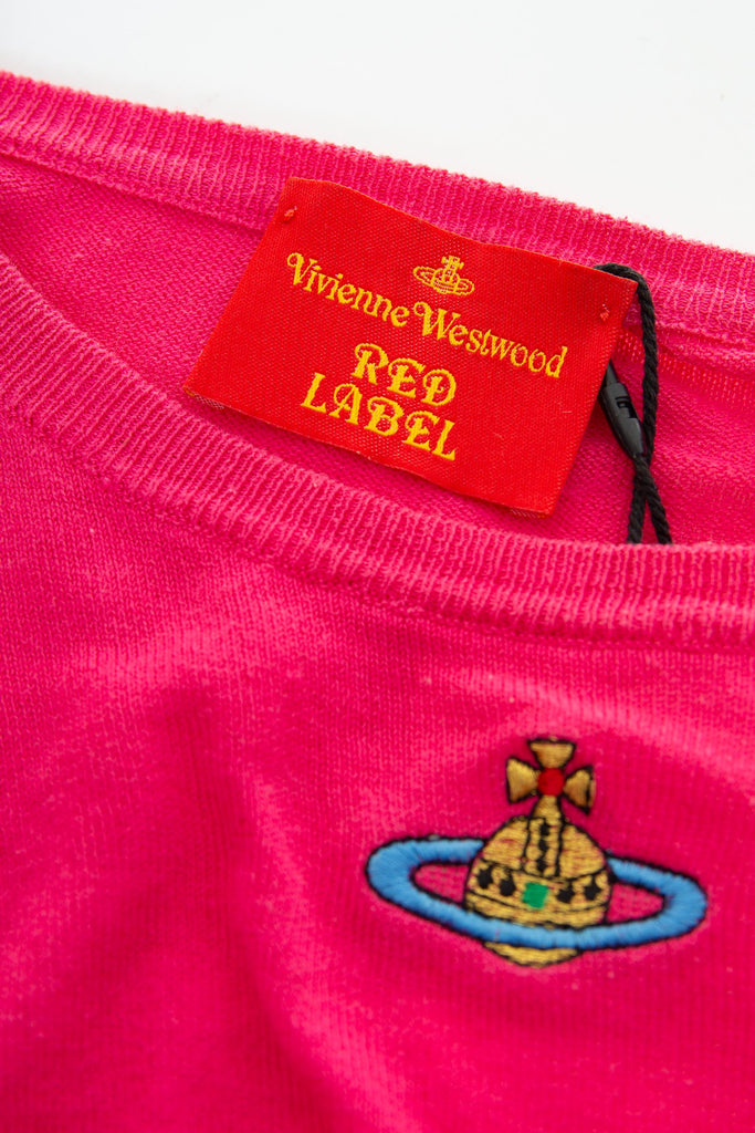 Vivienne Westwood Pink Orb Knit - irvrsbl