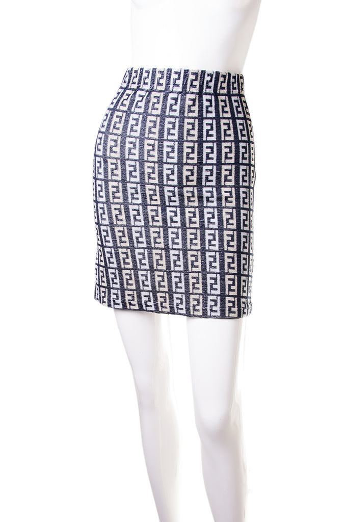 Fendi Zucca Towelling Skirt - irvrsbl