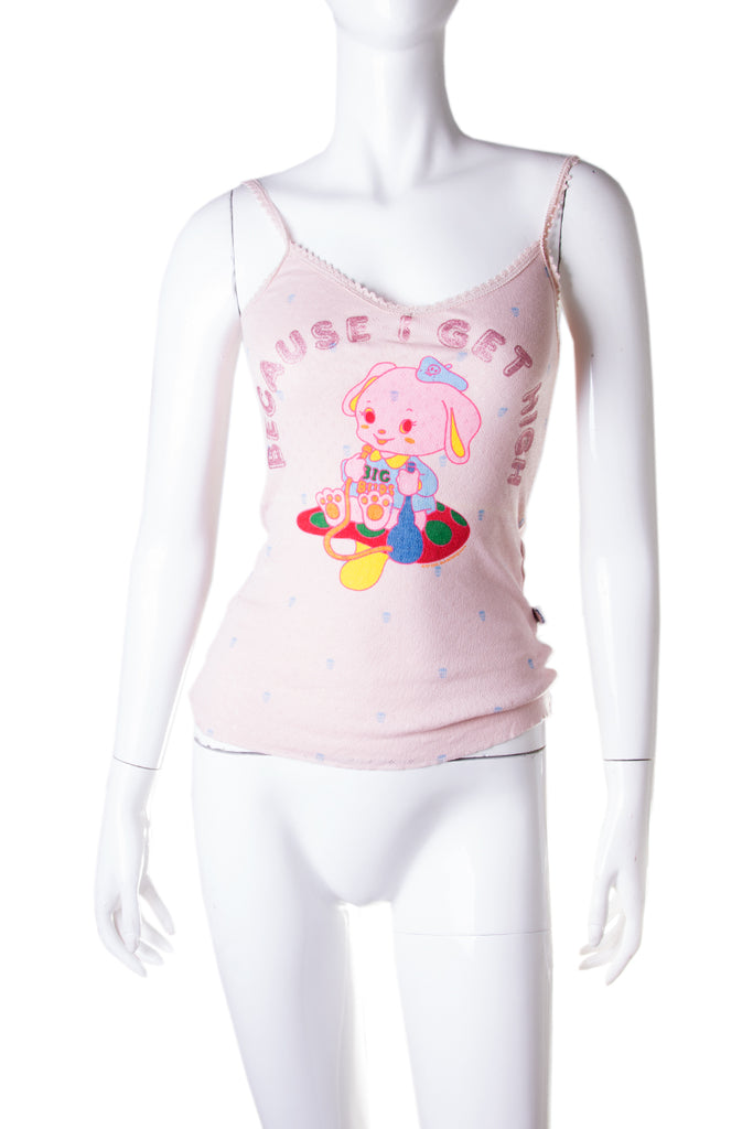Hysteric Glamour "Because I Get High" Tank Top - irvrsbl