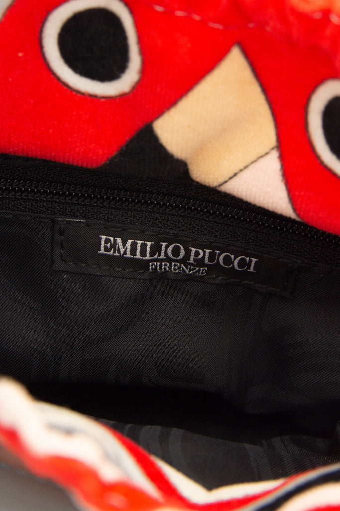 Emilio Pucci Mini Velvet Bag - irvrsbl