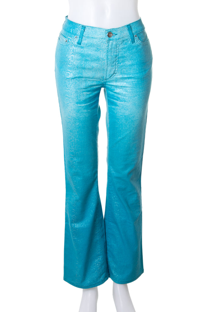 Roberto CavalliSnake Look Jeans- irvrsbl