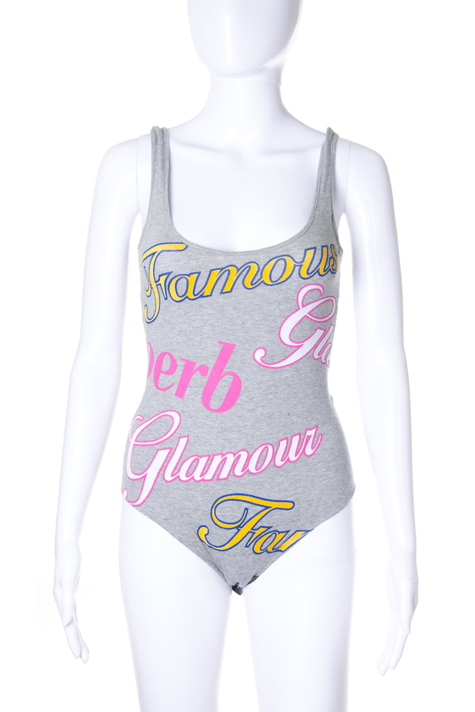 Dolce and Gabbana Famous, Glamour, Superb Bodysuit - irvrsbl