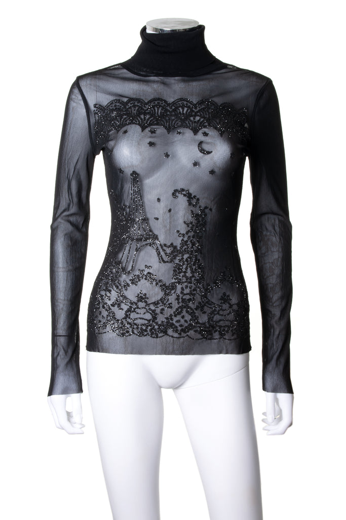 Jean Paul Gaultier Paris Mesh Top - irvrsbl