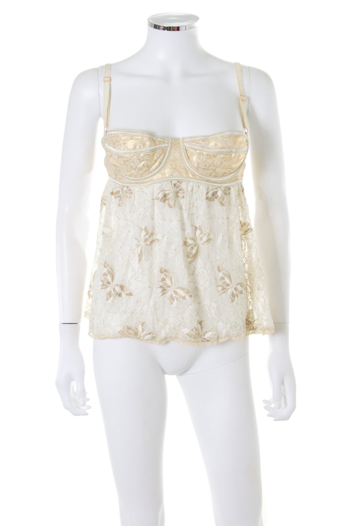 Dolce and Gabbana Lace Bodice Top - irvrsbl
