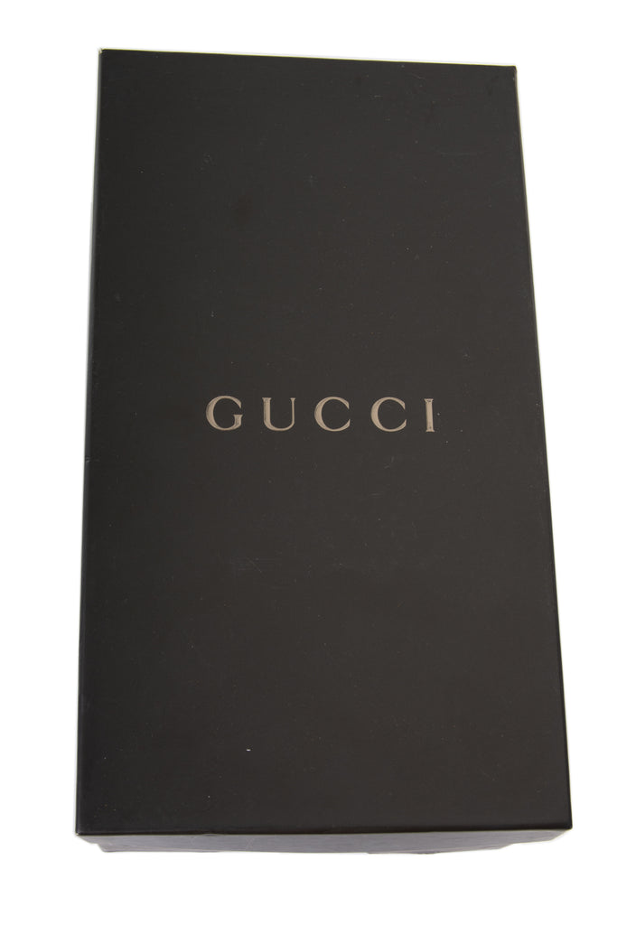 Gucci Horsebit Monogram Heels 37 - irvrsbl