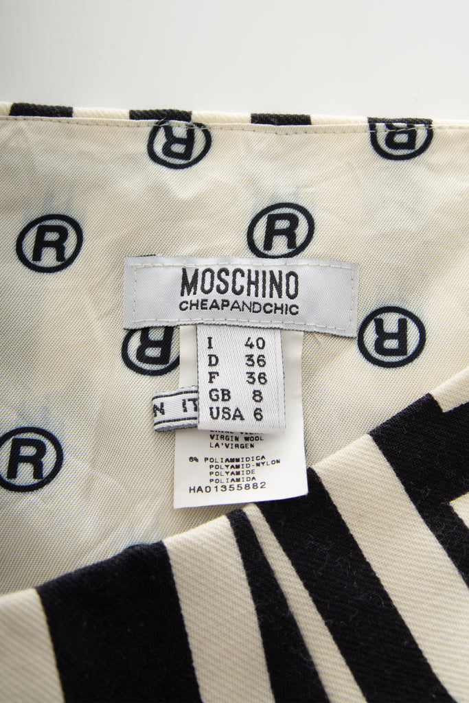 Moschino Logo Skirt - irvrsbl