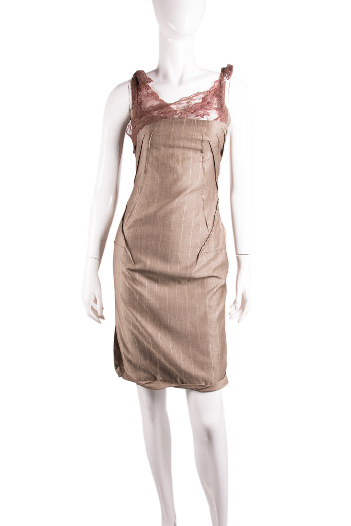 John Galliano Deconstructed Dress - irvrsbl