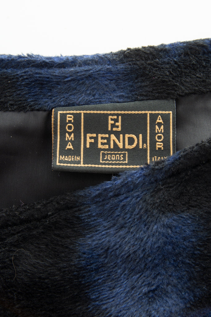 Fendi Velvet Camo Skirt - irvrsbl