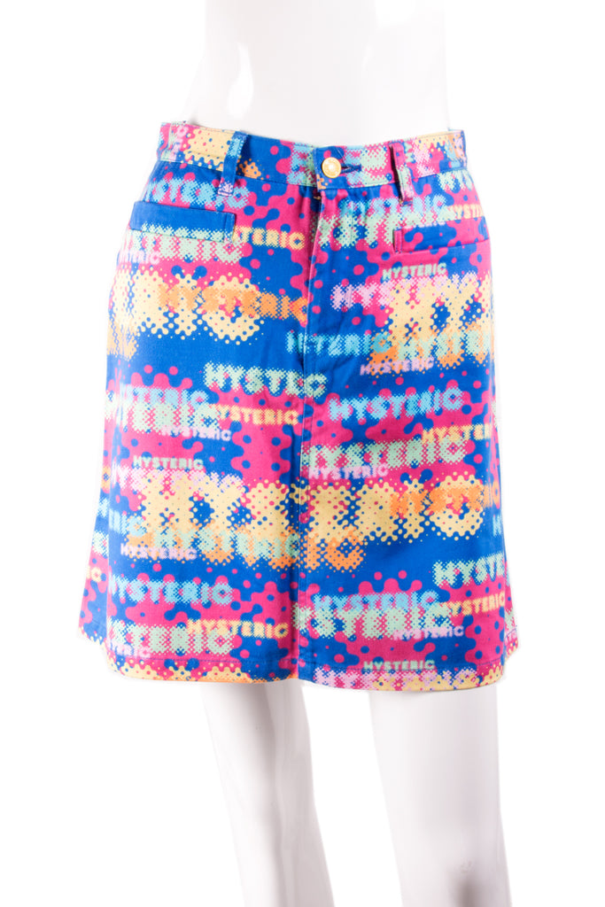 Hysteric Glamour "Hysteric" Printed Skirt - irvrsbl
