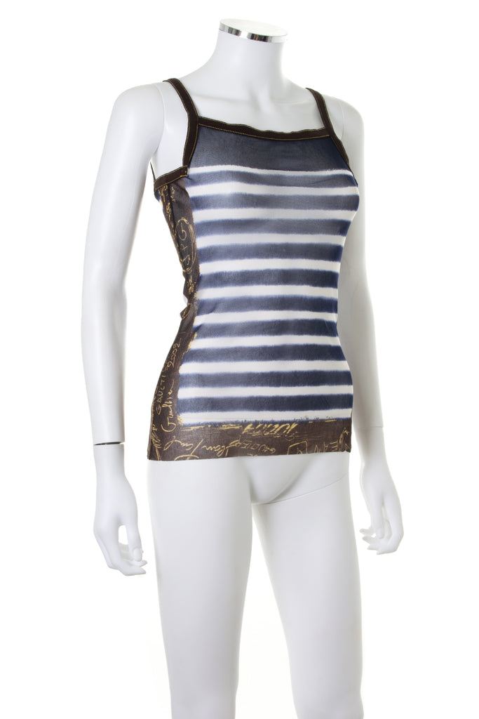 Jean Paul Gaultier Classique tank - irvrsbl