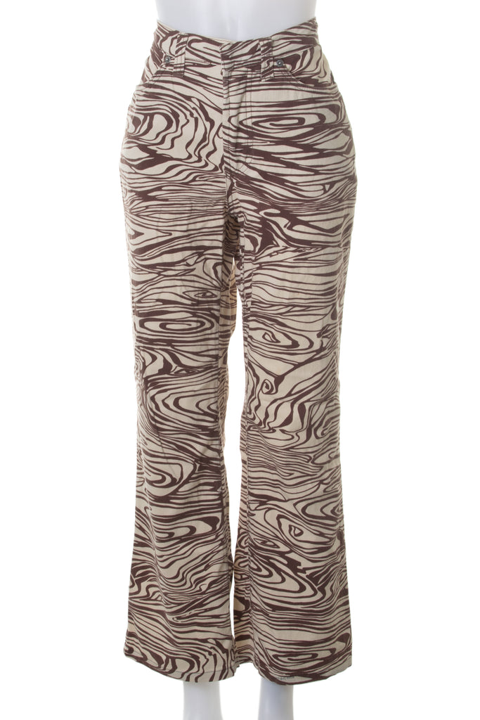 Dolce and Gabbana Wave Print Pants - irvrsbl