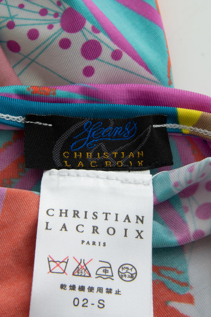 Christian Lacroix Shopping Print Dress - irvrsbl