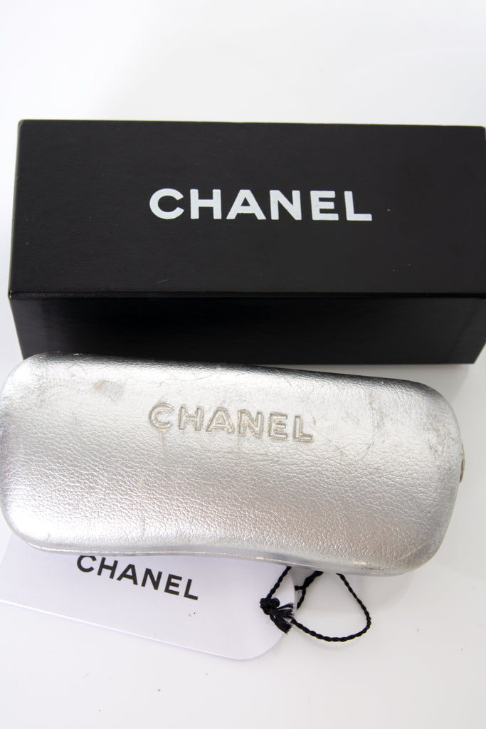 Chanel Rimless Camellia Sunglasses - irvrsbl