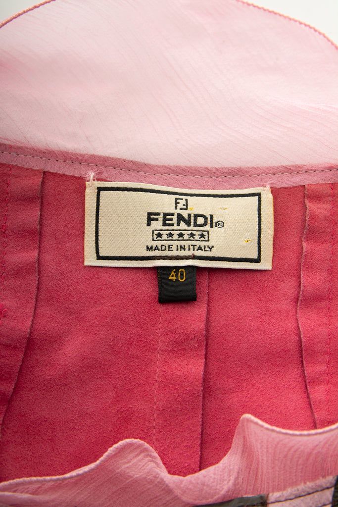 Fendi Leather Skirt - irvrsbl