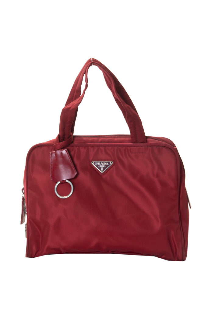 Prada Red Bowling Bag - irvrsbl