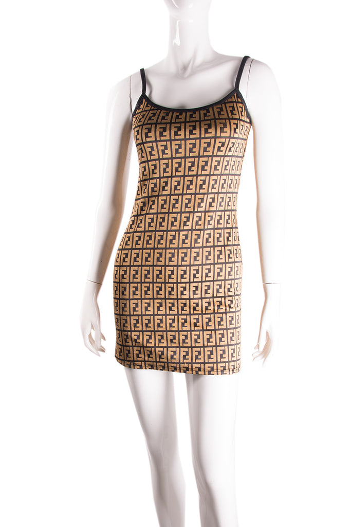 Fendi Monogram Printed Dress - irvrsbl