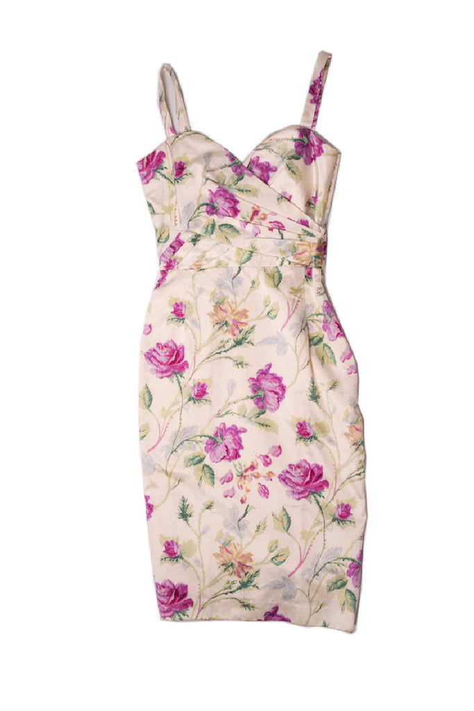 Christian Dior Floral Silk Dress - irvrsbl