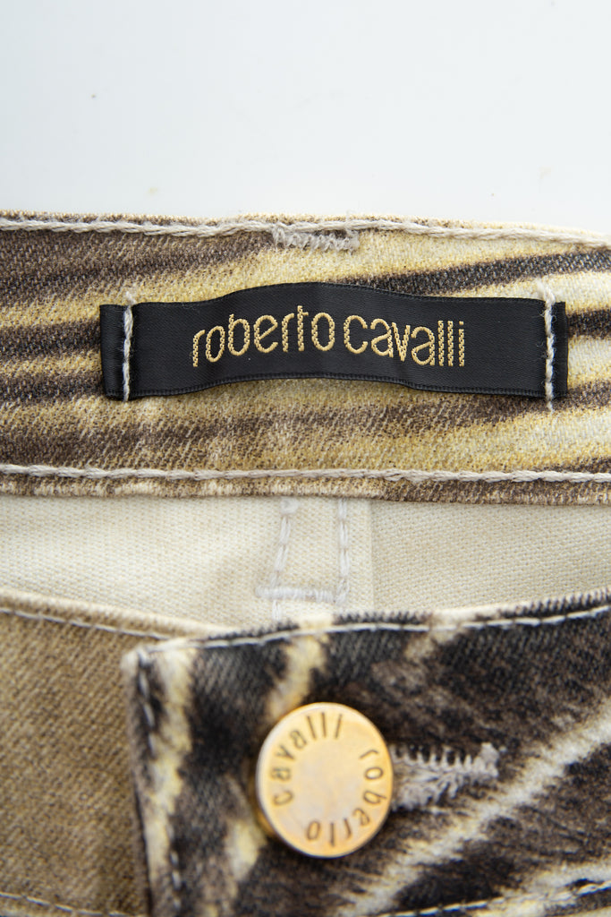 Roberto Cavalli Animal Printed Pants - irvrsbl