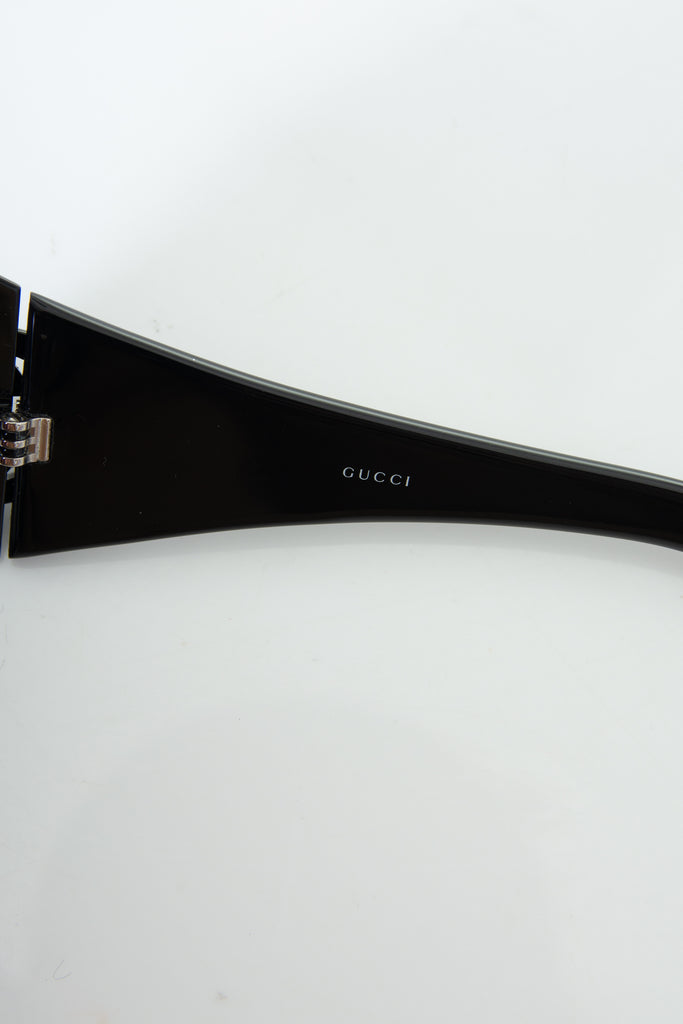 GucciOversized Shield Sunglasses- irvrsbl