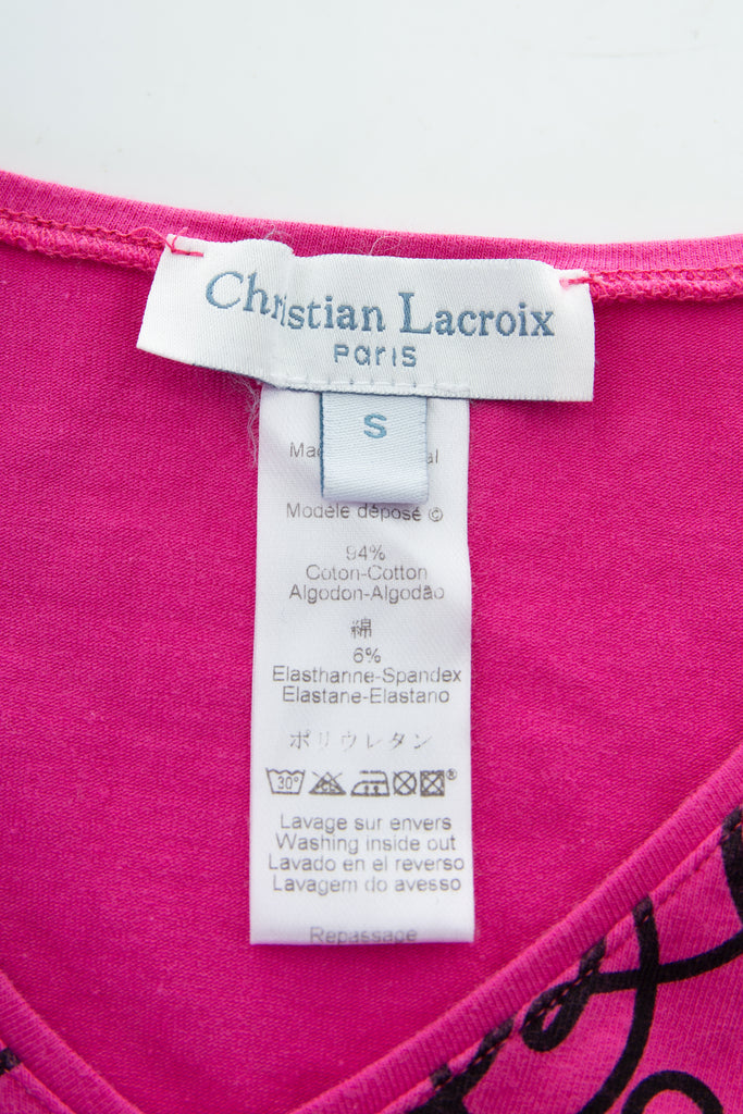 Christian Lacroix Logo Tshirt - irvrsbl