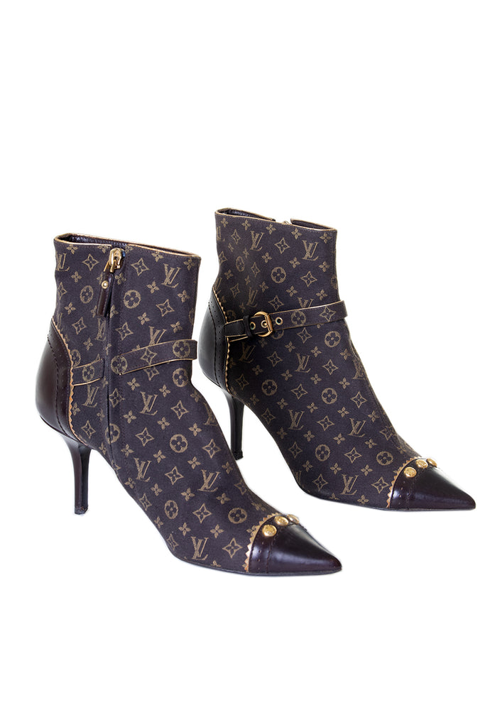 Louis Vuitton Monogram Ankle Boots - irvrsbl