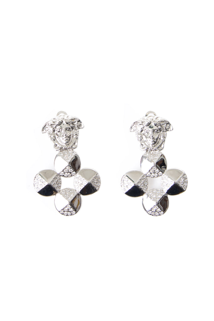VersaceMedusa Crystal Earrings- irvrsbl