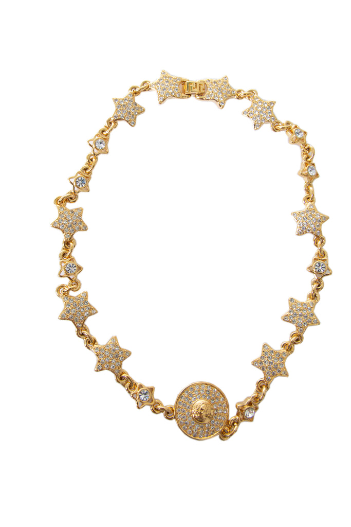 Versace Star and Medusa Necklace - irvrsbl