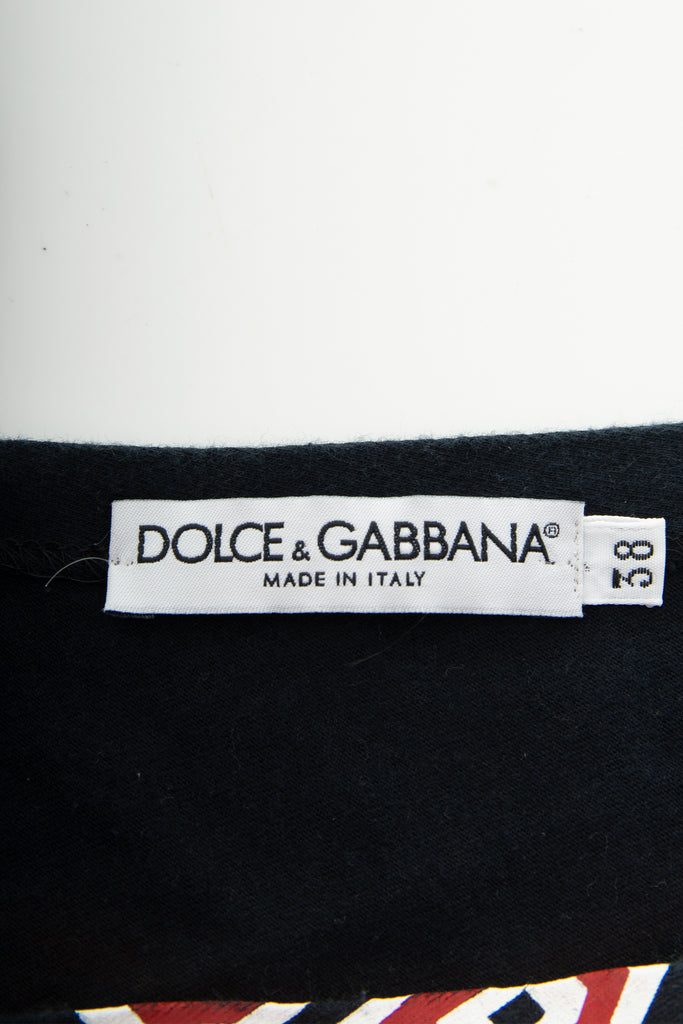 Dolce and Gabbana Logo Top - irvrsbl