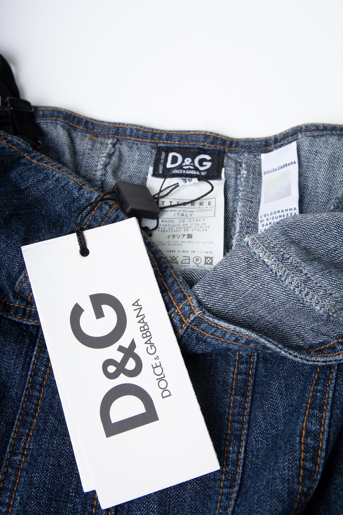 Dolce and Gabbana Denim Corset Dress - irvrsbl